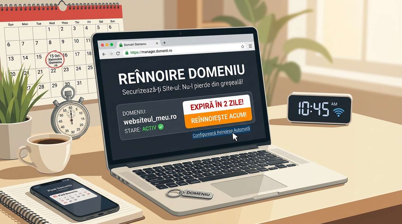 Ce se întâmplă cu emailul firmei dacă expiră domeniul